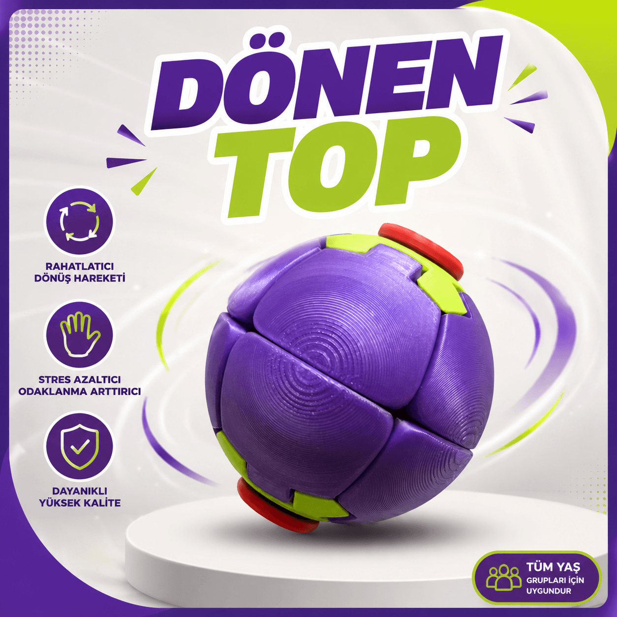 Dönen Top 25 Adet
